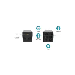Пристрій безперебійного живлення Digitus 1000VA DN-170074 (DN-170074) - мініатюра 4