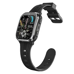 Дитячий розумний годинник Lemfo D58 з GPS трекером, 4G, SIM-картою, Wi-Fi, відеодзвінками, кнопкою SOS та операційною системою Android Чорний - мініатюра 4