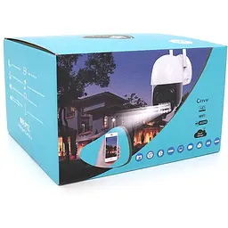 Відеокамера 4G Wi-Fi вулична 5mpx YOSO YOIPC45D2MP50 PTZ 2.8 mm V380 - мініатюра 4