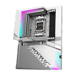 Mатеринська плата Gigabyte B650E Aorus Stealth Ice Socket AM5 (B650E A STEALTH ICE) Б/В - мініатюра 3