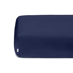 Набір простирадл на резинці Cosas WHITE/DARKBLUE 140х200х20 см (Set_White_DarkBlue_140x200_2) - мініатюра 10