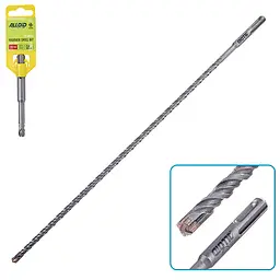 Бур по бетону Alloid Building Tools SDS-plus S4 Quadro 8x450 мм (CH-08450) - мініатюра 3