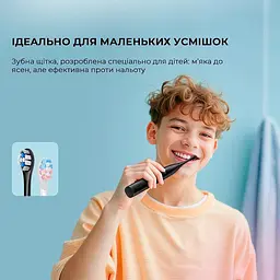 Електрична зубна щітка Oclean X Kids Set Electric Toothbrush Black - мініатюра 3