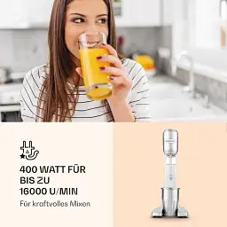 Міксер для напоїв oneConcept DM-B 650 мл 400 Вт (10026883) - мініатюра 6