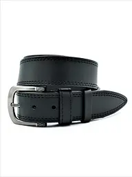 Шкіряний чоловічий ремінь Weatro 3,8х105-125 см acs0027289 - мініатюра 4