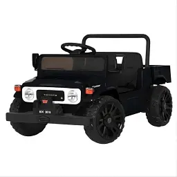 Джип на радіокеруванні 2.4G 2 мотори 35W акум. 12V7AH Bluetooth EVA TF шкіра світло муз. чорний (M 6308EBLR-2)