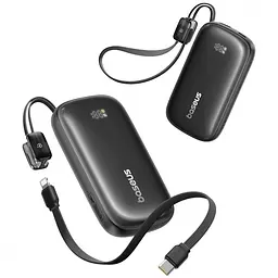 Павербанк Baseus EnerFill Qpow 3 Ultra Black 10 000 mAh / 22.5 Вт (E0027L00) - мініатюра 3