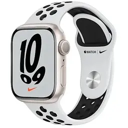 Apple Watch Series 7 Nike 41mm Pure Platinum/Black Nike MKN33 UA - мініатюра 2