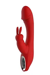 Вібратор-кролик Dreamtoys Red Revolution Artemis 21 см червоний - мініатюра 4