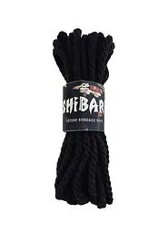 Бавовняна мотузка для Шибарі Feral Feelings Shibari Rope, 8 м, чорна - мініатюра 2