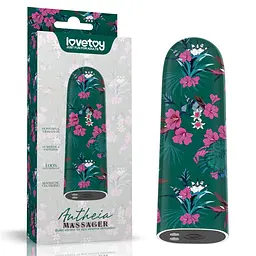 Вібратор для клітора Lovetoy Antheia Massager 8.5 см зелений - мініатюра 11