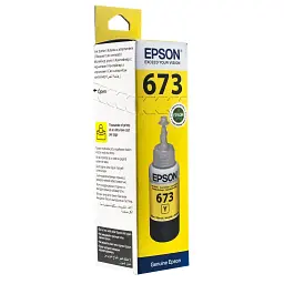 Контейнер з чорнилом Epson 673 yellow 70мл L800/1800 (C13T67344A)