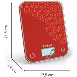 Ваги кухонні Tefal Optiss червоний 5 кг (BC50D7V0) - мініатюра 12