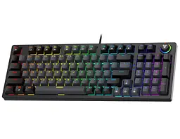 Механічна ігрова клавіатура з підсвічуванням Fantech ATOM96 AMK-890 Blue Switch, Eng/Укр/Рус, Black-Grey - мініатюра 11