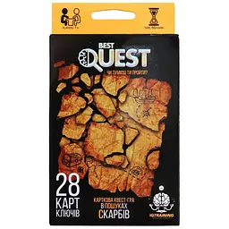 Карткова квест-гра "BEST QUEST" (укр.) BQ-01-01-04U BQ-01-03U