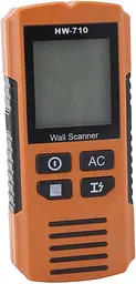 Детектор стін HW-710 5-в-1 для металу, проводки та дерева до 80 мм з LCD