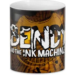 Кухоль GeekLand Bendy and the Ink Machine Бенді та чорнильна машина BM .02.07 330 мл білий - мініатюра 3