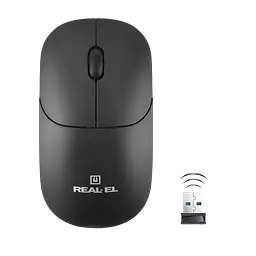 Миша бездротова REAL-EL RM-311 Black (EL123200041)