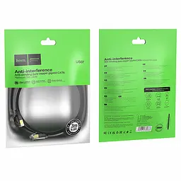 Кабель патч-корд Hoco US07 General Category 6 Gigabit 3m Black - мініатюра 5
