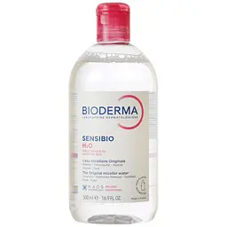 Уцінка. Міцелярний лосьйон Bioderma Sensibio Н2О 500 мл (028709X)  - мініатюра 2