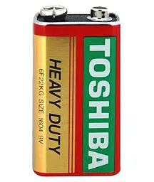 Батарейка Toshiba 6F22 коробка 1x1 шт (16066)