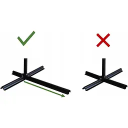 Садова парасоля GardenLine GAO1510 з LED підсвіткою Green [144769] - мініатюра 8