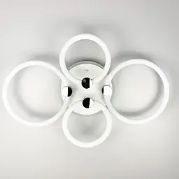 LED люстра з кільцями, що розсіює світло на 360° Line.F A 2838/2+2 RGB LED - мініатюра 6