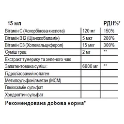 Комплекс для зв`язок та суглобів Sporter Joint Support Лісові ягоди 500 мл - мініатюра 2