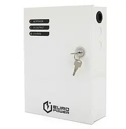 UPS ДБЖ для відеоспостереження, роутера/термінала ONU EuroPower EPUPS1205M 12V 5А під акб до 9Ah - мініатюра 2