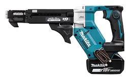 Шурупокрут акумуляторний магазинний з автоматичною подачею Makita DFR551Z (40 Нм, 1/4", BL, LXT, без акумуляторів та зарядного пристрою) - мініатюра 5