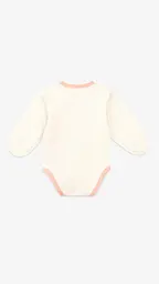 Боді на запах для дівчинки Baby Life 307 56 см Молочний shop (2000999325984) - мініатюра 4