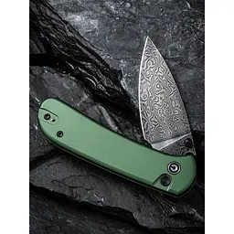 Ніж складаний Civivi Qubit Green Aluminum C22030E-DS1 - мініатюра 12