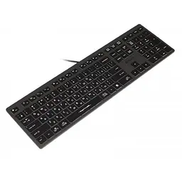 Клавіатура A4-Tech Fstyler FX60 USB (Grey) White backlit - мініатюра 3