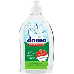 Засіб для миття посуду DOMO 500мл Яблуко пуш-пул
