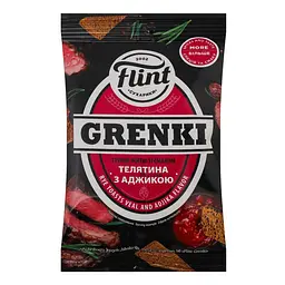 Грінки житні Flint Grenki Телятина з аджикою 55 г