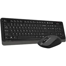 Клавіатура і миша A4Tech Fstyler FG1012 Wireless Black [70052] - мініатюра 2