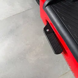 Міський електровелосипед EVOBIKE Nova S 500W з пасажирським сидінням, поворотниками, корзиною та дисплеєм, 48V 12Ah (економний, до 40 км/год), червоного кольору  - мініатюра 10
