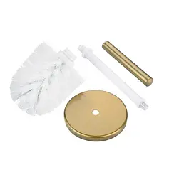 Йоржик для унітазу Mixxus Ellipse-TB0202 Brushed Gold , підлоговий, золотий (MI8401) - мініатюра 8