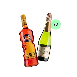 Коктейль Santero Spritz (набір інгредієнтів) х12 на основі Santero - мініатюра 2