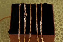 Цепь Xuping Jewelry косичка 60 см 2,5 мм золотистая