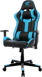 Геймерське крісло GT Racer чорне із синім (X-2527 Black/Blue) - мініатюра 4