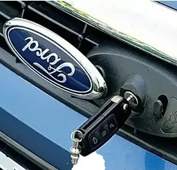Емблема грат Ford під ключ 145х60 мм (FO30-303-1 NTP) - мініатюра 3