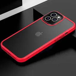 TPU+PC чохол Metal Buttons для Apple iPhone 12 Pro/12 6.1" - мініатюра 2