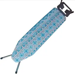 Дошка для прасування Casa Si Ben 110x30 Silver Blue Ornament (CS98090G323) - мініатюра 2