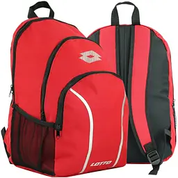 Рюкзак спортивний 22L Lotto Delta Plus Червоний - мініатюра 3