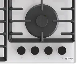 Варильна поверхня Gorenje газова на склі, 60см, чавун, білий - мініатюра 8