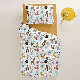 Дитяча постільна білизна в ліжечко COLORFUL ANIMALS CS1 COSAS (4822052108239) - мініатюра 2