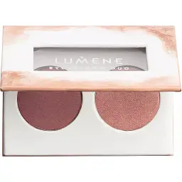 Подвійні тіні для повік Lumene Bright Eyes Eyeshadow Duo №03 (Rosy Twilight) 3.2 г - мініатюра 2