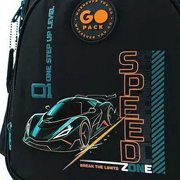Рюкзак GoPack Education 2606S Speed Zone Чорний (GO26-2606S-6) - мініатюра 14