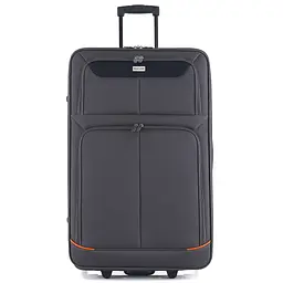 Валіза Semi Line 28" (L) Grey/Orange Lines (T5754-3) - мініатюра 2